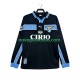 Camisolas SS Lazio Retro Homem Visitante 1998 1999 Manga Comprida