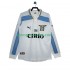 Camisolas SS Lazio 2000 Retro Homem Visitante 1999 Manga Comprida
