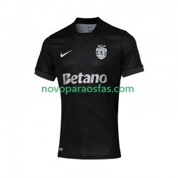 Camisolas Sporting CP Homem Visitante 2025-2026 Manga Curta