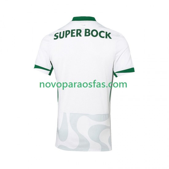 Camisolas Sporting CP Homem Quarto 2025-2026 Manga Curta