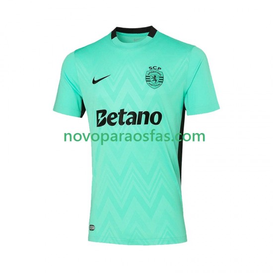 Camisolas Sporting CP Homem Alternativo 2025-2026 Manga Curta