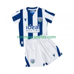 Camisolas West Bromwich Albion Criança Casa 2025-2026 Manga Curta