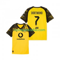 Camisolas Borussia Dortmund Jobe Bellingham 7 Homem Casa 2025-2026 Manga Curta