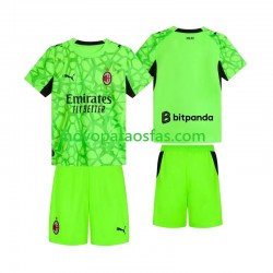 Camisolas AC Milan Guarda-redes Criança Alternativo 2026-2027 Manga Curta