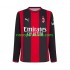 Camisolas AC Milan Homem Casa 2026-2027 Manga Comprida