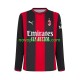 Camisolas AC Milan Homem Casa 2026-2027 Manga Comprida