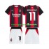 Camisolas AC Milan Ibrahimović 11 Criança Casa 2026-2027 Manga Curta