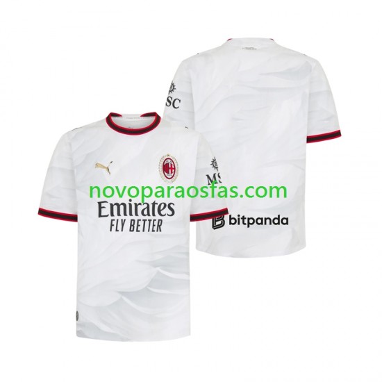 Camisolas AC Milan Homem Visitante 2026-2027 Manga Curta