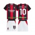 Camisolas AC Milan Rafael Leao 10 Criança Casa 2026-2027 Manga Curta