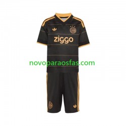 Camisolas AFC Ajax Criança Visitante 2026-2027 Manga Curta