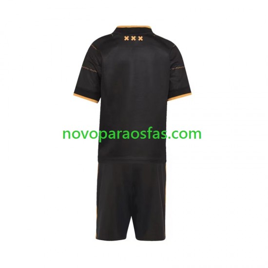 Camisolas AFC Ajax Criança Visitante 2026-2027 Manga Curta