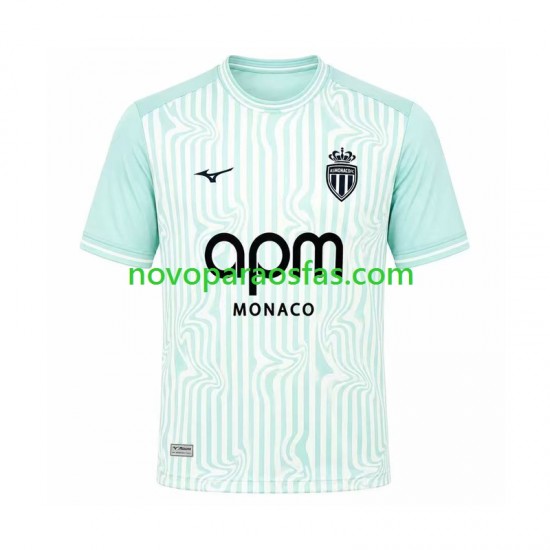 Camisolas AS Monaco Homem Alternativo 2026-2027 Manga Curta