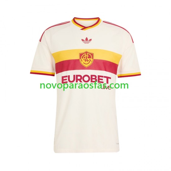 Camisolas AS Roma Homem Visitante 2026-2027 Manga Curta