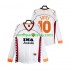 Camisolas AS Roma Totti 10 2000 Retro Homem Visitante 1999 Manga Comprida
