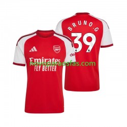 Camisolas Arsenal Bruno Guimaraes 39 Homem Casa 2026-2027 Manga Curta