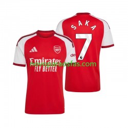 Camisolas Arsenal Bukayo Saka 7 Homem Casa 2026-2027 Manga Curta