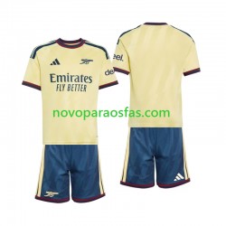 Camisolas Arsenal Criança Alternativo 2026-2027 Manga Curta