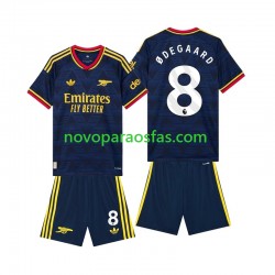 Camisolas Arsenal Martin Odegaard 8 Criança Visitante 2026-2027 Manga Curta