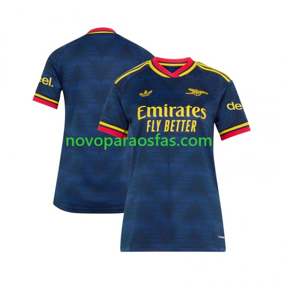 Camisolas Arsenal Mulher Visitante 2026-2027 Manga Curta