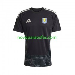 Camisolas Aston Villa Guarda-redes Homem Visitante 2026-2027 Manga Curta