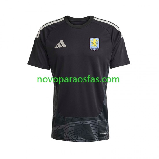 Camisolas Aston Villa Guarda-redes Homem Visitante 2026-2027 Manga Curta