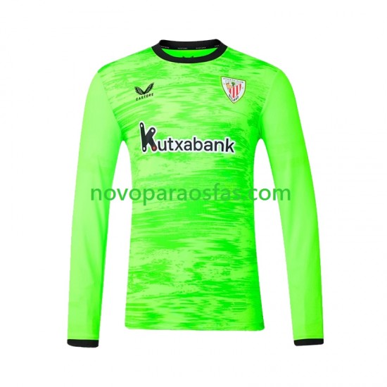 Camisolas Athletic Bilbao Guarda-redes Homem Visitante 2026-2027 Manga Comprida