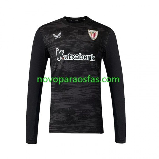 Camisolas Athletic Bilbao Guarda-redes Homem Casa 2026-2027 Manga Comprida