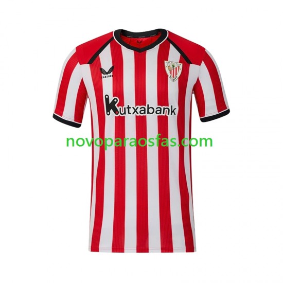 Camisolas Athletic Bilbao Homem Casa 2026-2027 Manga Curta