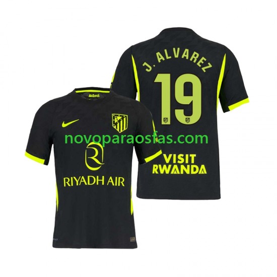 Camisolas Atlético Madrid Julian Alvarez 19 Homem Visitante 2026-2027 Manga Curta