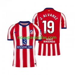 Camisolas Atlético Madrid Julian Alvarez 19 Homem Casa 2026-2027 Manga Curta
