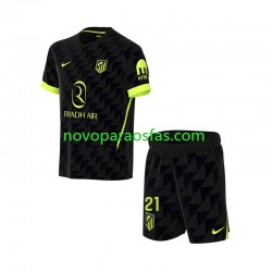 Camisolas Atlético Madrid Obed Vargas 21 Criança Visitante 2026-2027 Manga Curta
