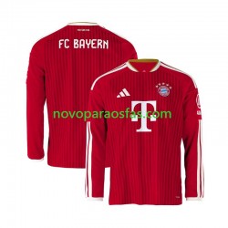 Camisolas Bayern de Munique Homem Casa 2026-2027 Manga Comprida