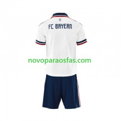 Camisolas Bayern de Munique Criança Visitante 2026-2027 Manga Curta