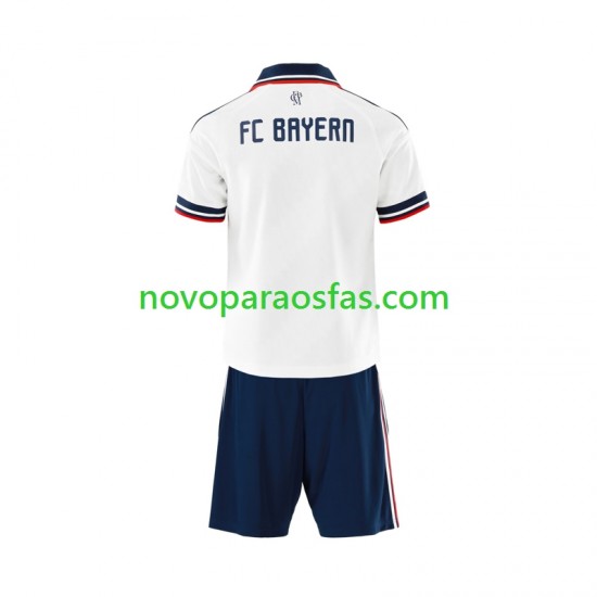 Camisolas Bayern de Munique Criança Visitante 2026-2027 Manga Curta
