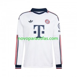 Camisolas Bayern de Munique Homem Visitante 2026-2027 Manga Comprida