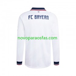 Camisolas Bayern de Munique Homem Visitante 2026-2027 Manga Comprida