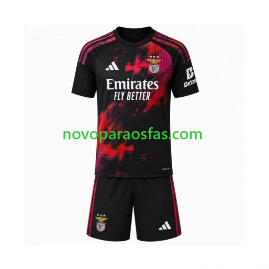 Camisolas Benfica Criança Alternativo 2026-2027 Manga Curta