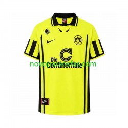 Camisolas Borussia Dortmund 1996 Retro Homem Casa Manga Curta