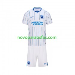 Camisolas Brighton & Hove Albion Criança Visitante 2026-2027 Manga Curta