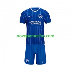 Camisolas Brighton & Hove Albion Criança Casa 2026-2027 Manga Curta