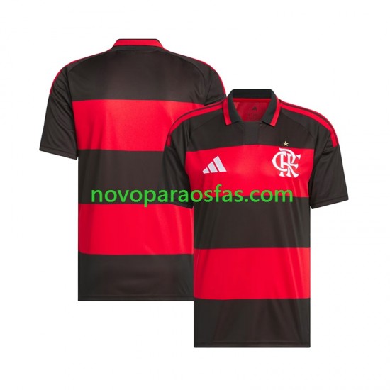 Camisolas CR Flamengo Homem Casa 2026-2027 Manga Curta
