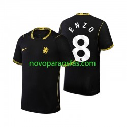 Camisolas Chelsea Enzo Fernandez 8 Homem Visitante 2026-2027 Manga Curta