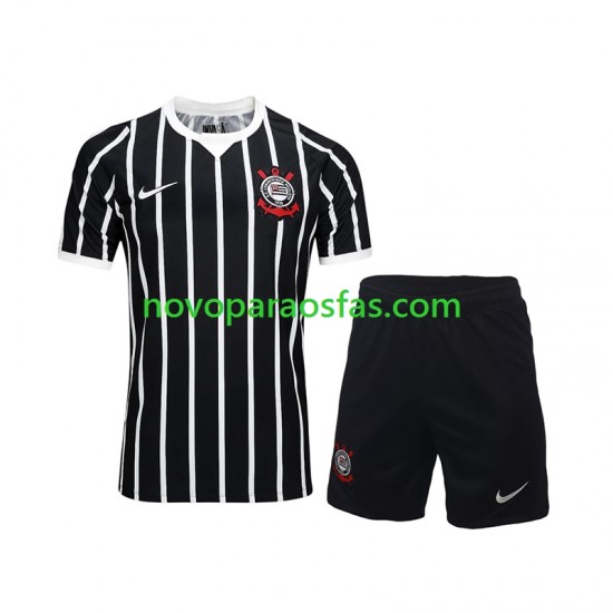 Camisolas Corinthians Criança Visitante 2026-2027 Manga Curta
