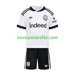 Camisolas Eintracht Frankfurt Criança Visitante 2026-2027 Manga Curta