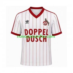 Camisolas FC Köln 1982 1983 Retro Homem Casa Manga Curta
