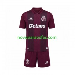 Camisolas FC Porto Criança Visitante 2026-2027 Manga Curta