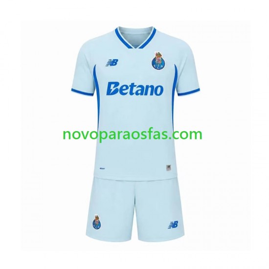 Camisolas FC Porto Criança Alternativo 2026-2027 Manga Curta