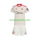 Camisolas Sevilla FC Retro Criança Casa 2025-2026 Manga Curta