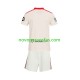 Camisolas Sevilla FC Retro Criança Casa 2025-2026 Manga Curta