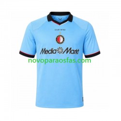 Camisolas Feyenoord Rotterdam Homem Visitante 2026-2027 Manga Curta